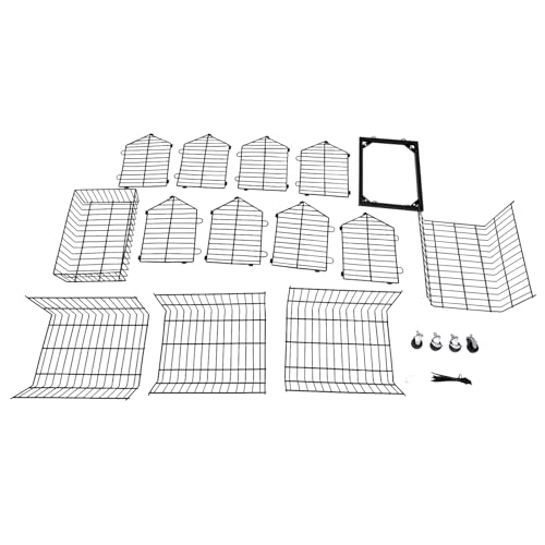 5 Tier Retail Display Rack, Snack Shelf Organizer Stand(18.9" W,Black) - color: Black, size: 18.9" W
