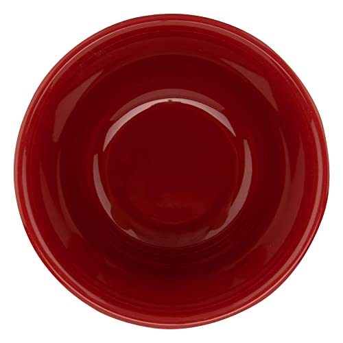 GET 7 oz Red Melamine Bouillon Cup (Set of 12) - color: Cranberry, size: 7 Ounce, style: Set of 12