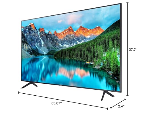 SAMSUNG 75-Inch BE75T-H Pro TV | Commercial | Easy Digital Signage Software | 4K | HDMI | USB | TV Tuner | Speakers | 250 nits, Black - size: 75-inch, style: 2020 version