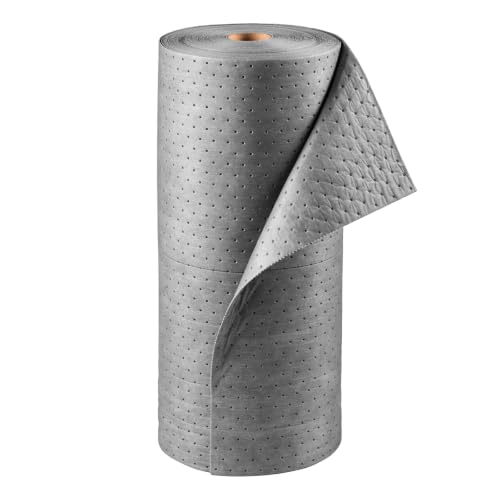 VEVOR Oil & Water Absorbent Pads 30in x 150ft 1-Roll Medium-Duty Absorbing