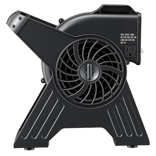 VEVOR Blower Fan, 13 in Portable Utility Floor Fan, 300 CFM, 3 Speeds, Multi-Angle Airflow, Lightweight Portable High Velocity Air Mover, for Drying, Dehumidifying, Carpets, Air Circulation, Cooling - size: 300 CFM (Utility)
