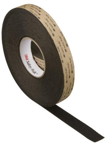 3M Safety-Walk Heavy Duty Anti Slip Tape, 2 in x 60 ft, Black Slip-Resistant Tread for Stairs, Steps, Ladders - Adheres Without Wrinkling, Curling or Lifting, Easy Application, 2-Pack - size: 2 Inch (Pack of 2)