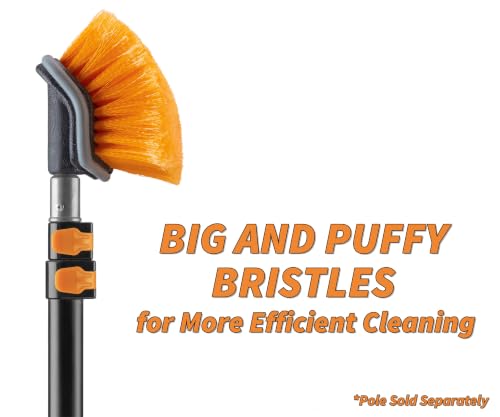 Hard Bristle Deck Scrub Brush Heavy Duty (Pole Sold Separately)