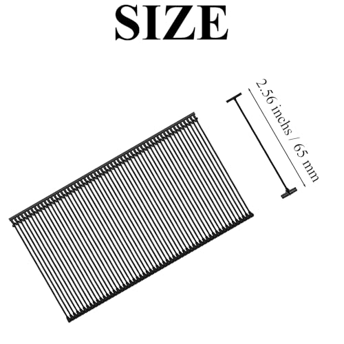 2.56 Inch/65 mm Standard Tagging Gun Fasteners for Clothing 1000P Tag Gun Refill Clothing Tag Barbs Attachments Label Price Tagging Barbs Black Plastic not jam for Most Standard Garment Price Tags - color: Black, size: 2.56 inch/65mm-1000P
