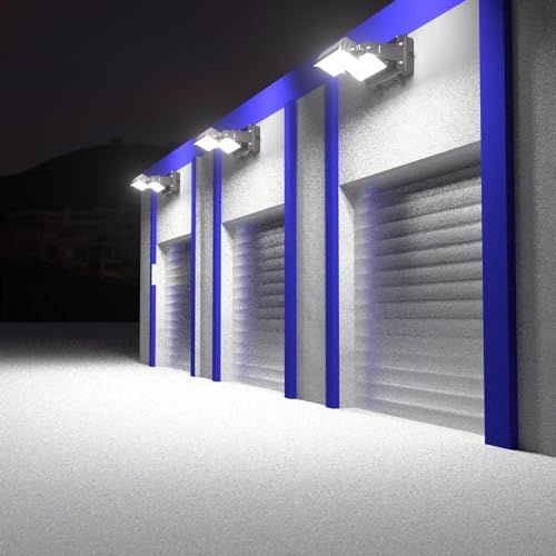 Lightdot 250W Wall Pack LED Exterior Light, Dusk to Dawn 2Pack - style: Adjust 250W