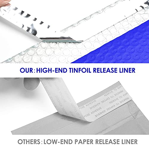 Metronic Blue Bubble Mailers 6x10 600 Pack Self-Seal Padded Envelopes Bulk - color: Blue, size: 6x10" 600PC