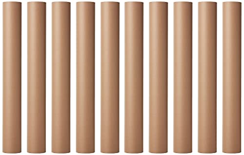 Tape Logic TLP6048KHD Jumbo Mailing Tubes, 6" x 48", Kraft (Pack of 10) - size: 6" x 48"