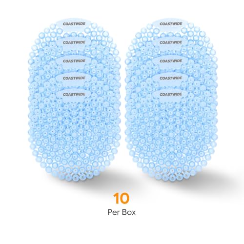 Coastwide Professional Urinal Screen, Linen Scent, 10/Box - style: Linen
