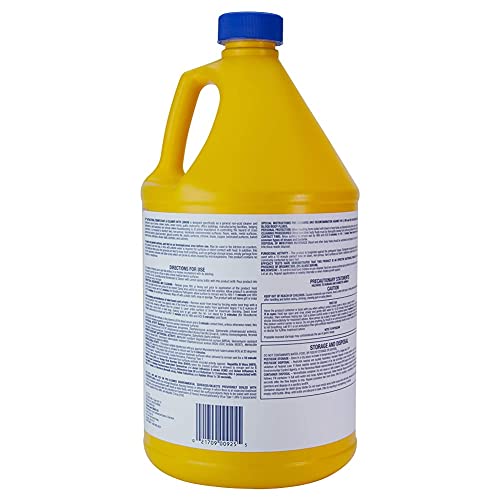 Zep Antibacterial Disinfectant and Cleaner with Lemon - 1 (Case of 2) - size: 128 Fl Oz (Pack of 2)