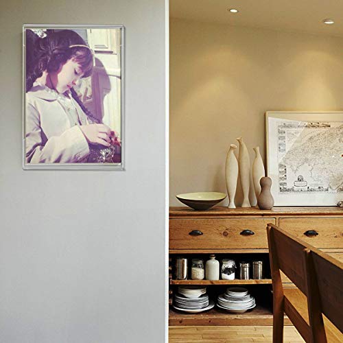 NIUBEE 11x14 Acrylic Sign Holder Wall Mount Clear Poster Frame 3 Pack - size: 11x14", style: Vertical