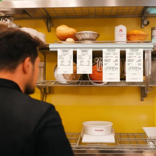 Restaurant Ticket Rack - 28 Inch, 2 Pcs (Check Receipt Holder) - size: 28 Inch