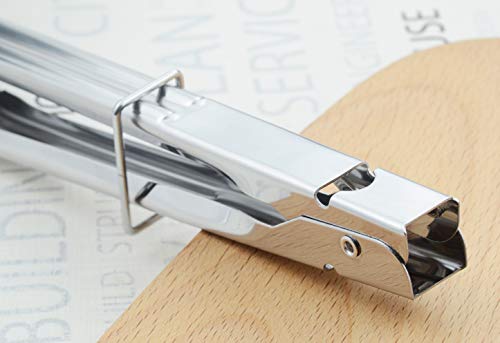 HINMAY Stainless Steel Serving Tongs Metal Cooking Tongs (9-Inch 3 Pieces) - size: 9"