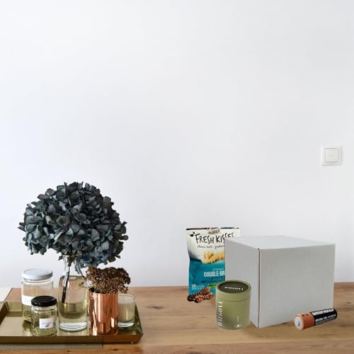 6x5x4 inch Shipping Boxes Set of 25, White Kraft Corrugated Cardboard Box - size: 6x5x4-25 Pack