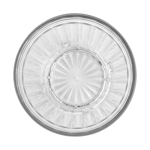 G.E.T. 8816-1-CL Heavy-Duty Shatterproof Plastic Faceted Tumblers, 16 Ounce, Clear (Set of 12) - size: 16 Ounces, style: Set of 12