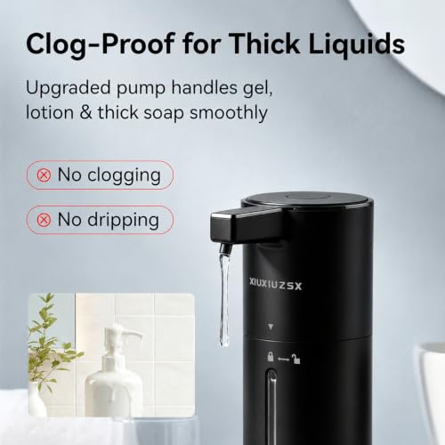 Touchless Automatic Electric Foaming Soap Dispenser - color: Black, size: Foam