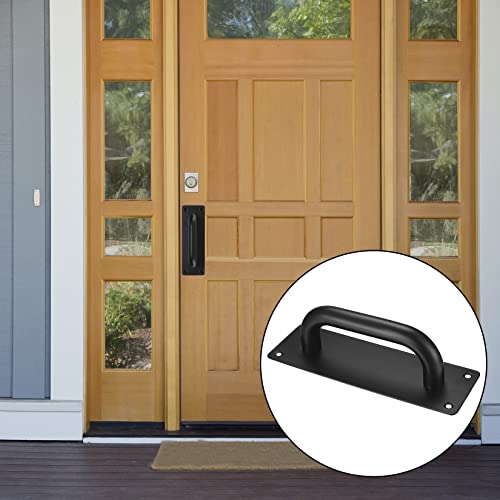 Door Handle Pull Push Door Plate, Door Push Plate Handles, Heavy Duty Barn Door Pulls, Cabinet Drawer Push Pull Handles for Kitchen Cabinet Drawer Sliding Door Handles (199x65mm) - size: 199x65mm