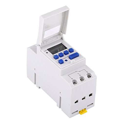 Digital Time Relay 7 Day Programmable, 16A 12V DC - size: 12V English, style: 12V English