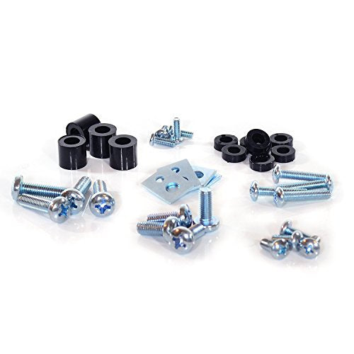 InstallerParts 32"-55" TV Mount Plate, 1.5" NPT Pipe Ceiling Mount, VESA 400x400 - Compatible with All Installerparts 1.5" NPT TV Mount Components