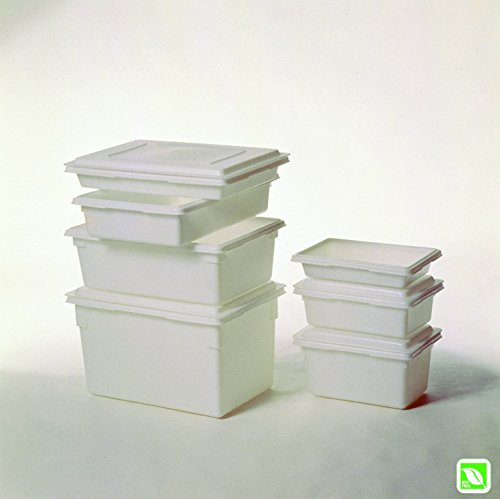 Rubbermaid Commercial Products Food Storage Box, 16.5 Gallon Capacity, White, for Restaurant/Kitchen/Cafeteria