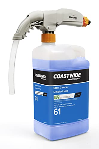 Coastwide Professional Glass Cleaner 61 Concentrate, 3.25L, 2/Ctn