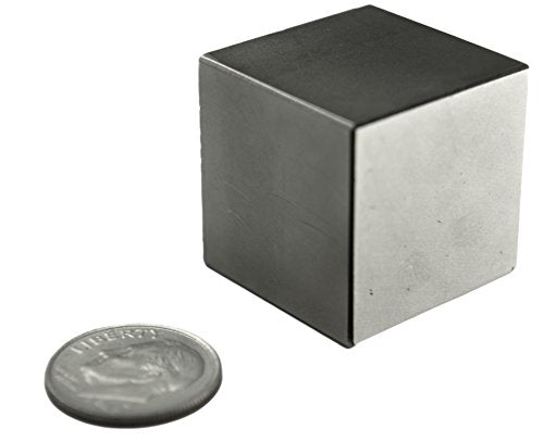 Neodymium Magnet Cube 1" (25 mm) – High-Strength Rare Earth Block for Engineering, Fabrication, Testing & Industrial Holding Tasks