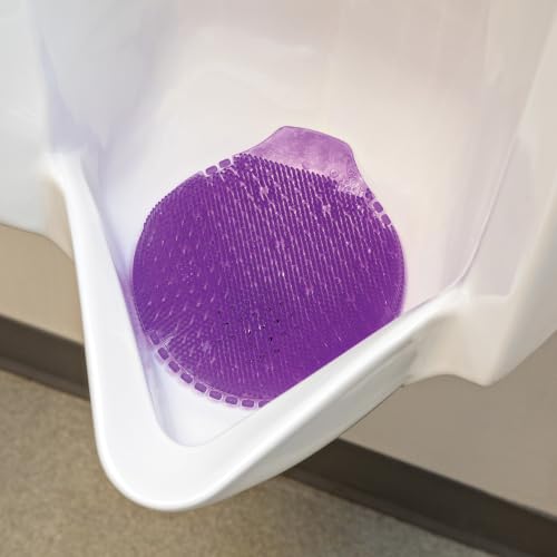 Fresh Products Tidal Wave Urinal Screen Reduce Urine Splash Easy Installation Freshens for 60 Days Long Lasting Fragrance Fabulous Purple Made in USA 6pk Urinal Screens