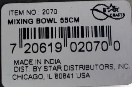 Stainless Steel Mixing Bowl for Commercial and Home Kitchen (30qt) - size: 30 Quart