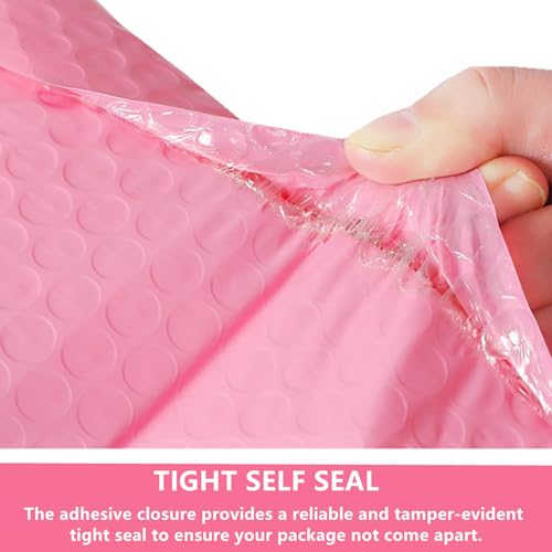 Small Bubble Mailers 3.5X5.9 Inch 12 Pack (Pink) - color: Pink