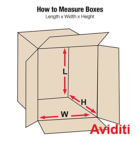 Box USA Double Wall Shipping Boxes Medium 20"L x 12"W x 12"H 15-Pack - Corrugated Cardboard Box for Moving, Mailing, Packing, Packaging and Storage - style: Double Wall