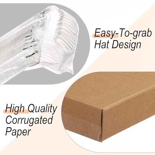 Tenceur 40 Pack Shipping Boxes for Picture Frames 8x10, Include 20 Cardboard Box 20 Bubble Pouch, Flat Corrugated Cardboard Box for Small Business Book Picture Shipping Boxes Moving Packaging Supplies
