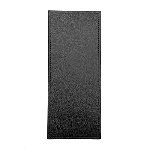 Menu Holders Made of Premium Faux Leather - Single Panel (10-Pack) Menu Covers Single Page (Black, 4.25" x 11") - color: Black, size: 4.25" x 11"