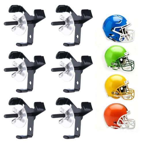 Metal Football Helmet Wall Mount Display Hanger Holder for Full Mini Helmet