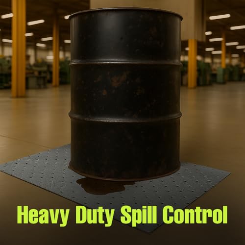 FLASHDRY Universal Heavy Duty Spill Absorbent Roll Pads, 15" x 144 ft - size: Roll of 100 Pads - 4mm