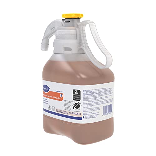 Diversey Stride Citrus Neutral Cleaner, SmartDose, 1.4 Liter - size: 47.34 Fl Oz (Pack of 1)
