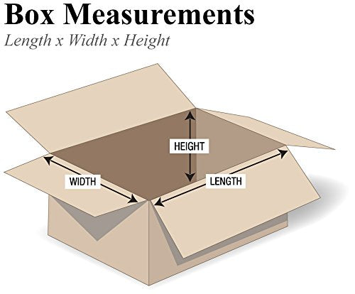 Partners Brand PHD221816DW Double Wall Boxes, 22"L x 18"W x 16"H, Kraft (Pack of 10)