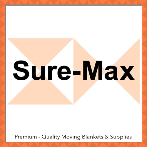 Sure-Max Premium Carton Packing Tape 2.0 mil 165 Feet (55 Yards) - Clear - 6 Rolls