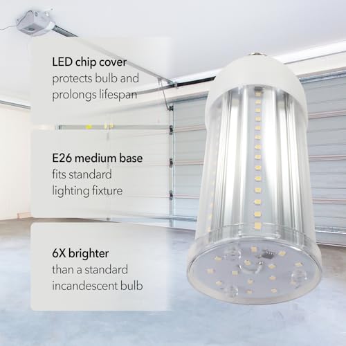 GT-Lite 5,000 Lumen LED Corn Cob Bulb, Uses Only 50W - size: 50W, 5000 Lumen Cob