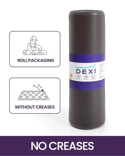 DEXI Anti Fatigue Kitchen Floor Mat Cushioned Standing Runner 70x20, Brown - color: Brown, size: 70"L x 20"W x 0.7"Th