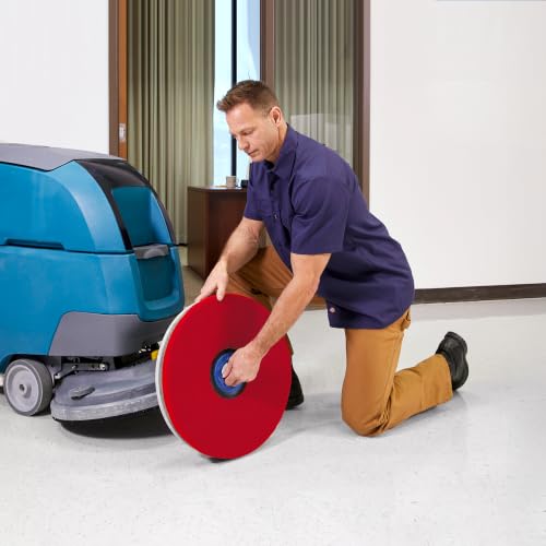 3M Red Buffer Pad 5100, 22 in - size: 22 inches
