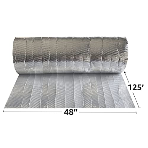 USA Reflective Insulation Bubble Roll, 48" x 125' - size: 48" x 125'