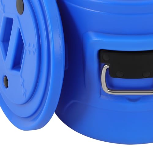 DYNAMI 3.9Gal Insulated Food Container,Hot Soup Transport Container Blue - color: Blue, size: 3.9 Gal