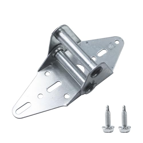 2 Packs Garage Door Hinges #2, 14 Gauge Steel Heavy Duty Hinge - size: 2