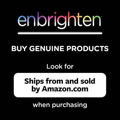 Enbrighten Z-Wave Add-On Switch, Paddle, White & Light Almond, 1 Pack