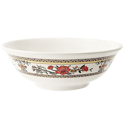 GET M-810-CG Round Melamine Cereal Bowl, 24 Ounces, Garden (Set of 12) - color: Garden, size: 24 Ounces, style: Set of 12