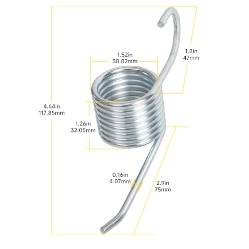 Large 8Loop Mop Bucket Wringer Spring Compatible with Rubbermaid Mop Bucket