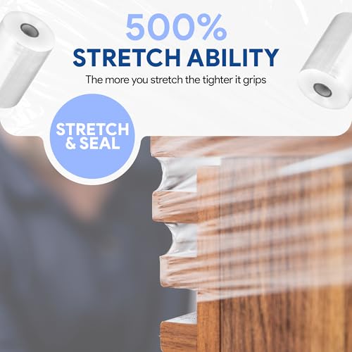 International Plastics Co. 5" Plastic Stretch Film Wrap with Handles - size: 2 Pack, style: 5" Products