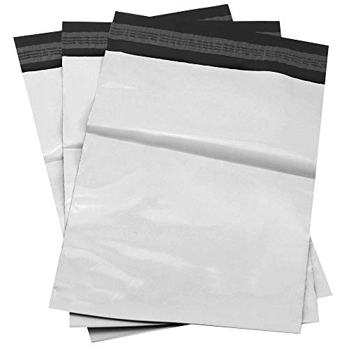 9527 Product Poly Mailers Envelopes Shipping Bags Self Sealing,10"x13", 4000 Bags - color: White, size: 10"x13"|4000Pcs