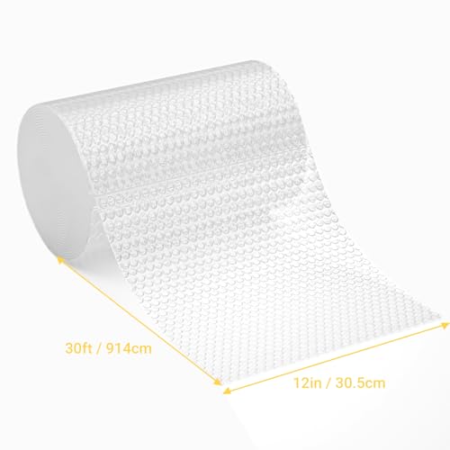 LULUPACK Bubble Cushion Wrap Roll 12in x 30ft – Coreless, Heavy Duty Bubble Roll for Packing, Moving, Shipping – Protective Cushioning for Boxes & Fragile Items (2 Rolls) - size: 12in x 30ft / 2 rolls