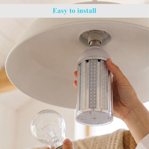 2 Pack 100W LED Corn Cob Bulb,10,000 Lumen, Daylight 5000K - size: 100W 2pack