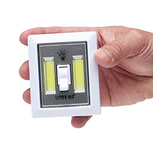 LITEZALL COB LED WIRELESS MINI LIGHT SWITCH 4 PACK - style: 4-Pack